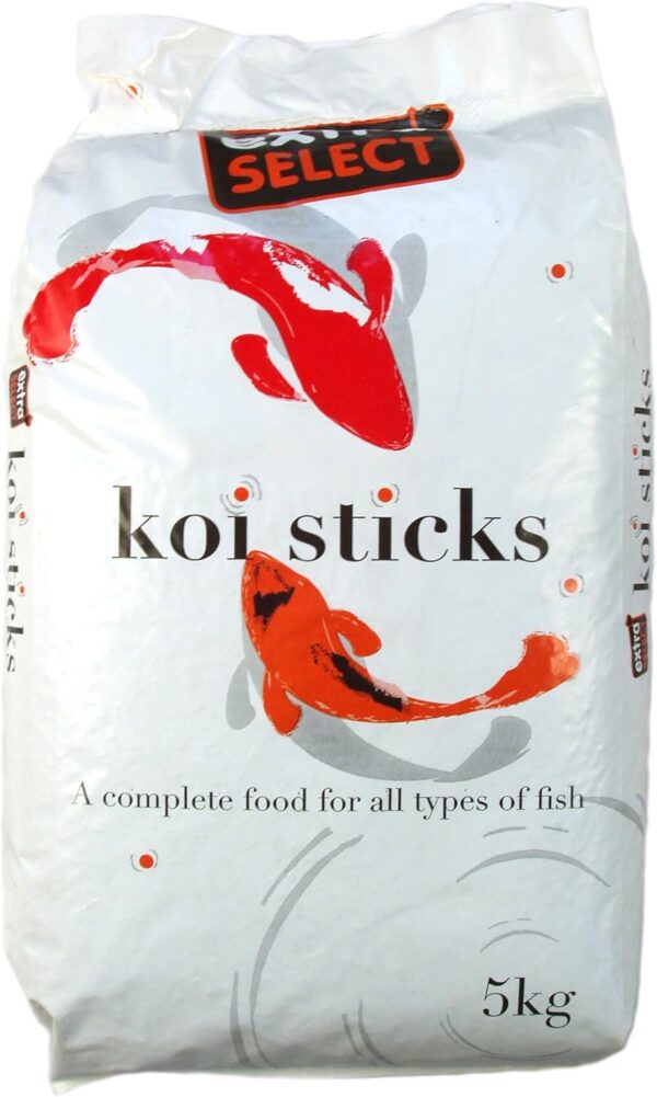 Extra Select Premium Koi Sticks Complete Fish Food, 5 kg